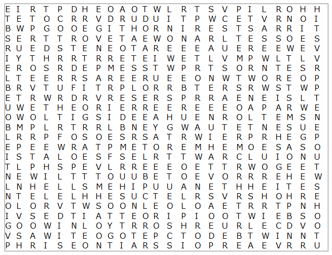 wordsearch